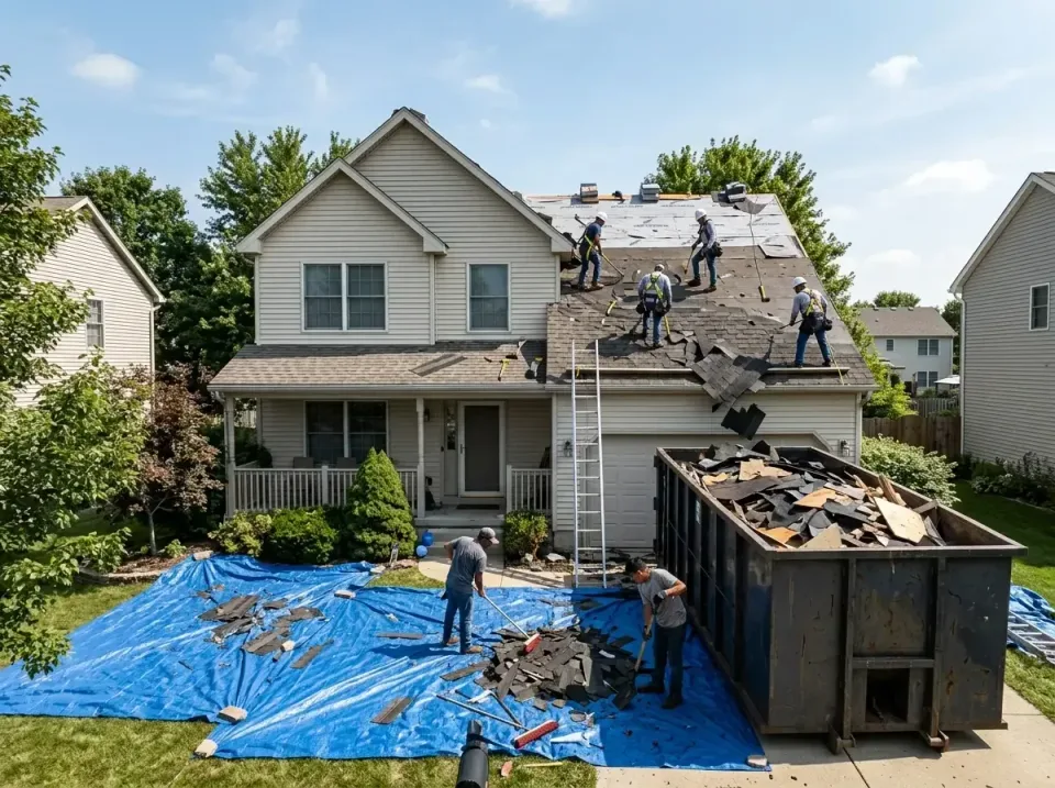 roof-replacement-debris-remova-004 — frequently asked questions, Cheapest Dumpster Rentals in Carpinteria, CA